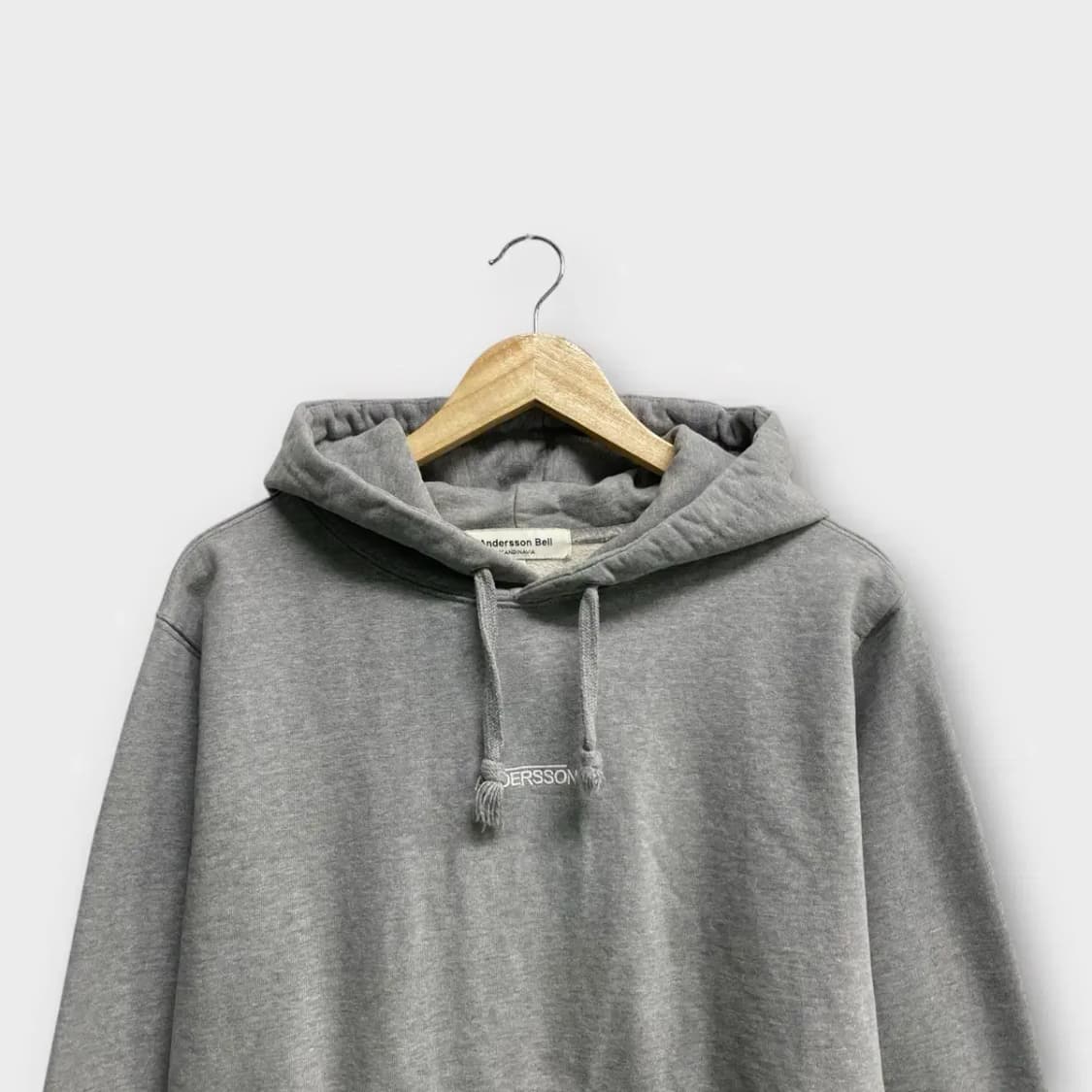 앤더슨벨 그레이 후드티 M 상품이미지3