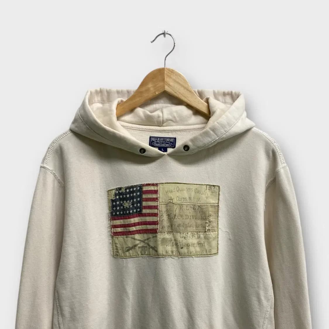 폴로랄프로렌 성조기 후드티 L 상품이미지2