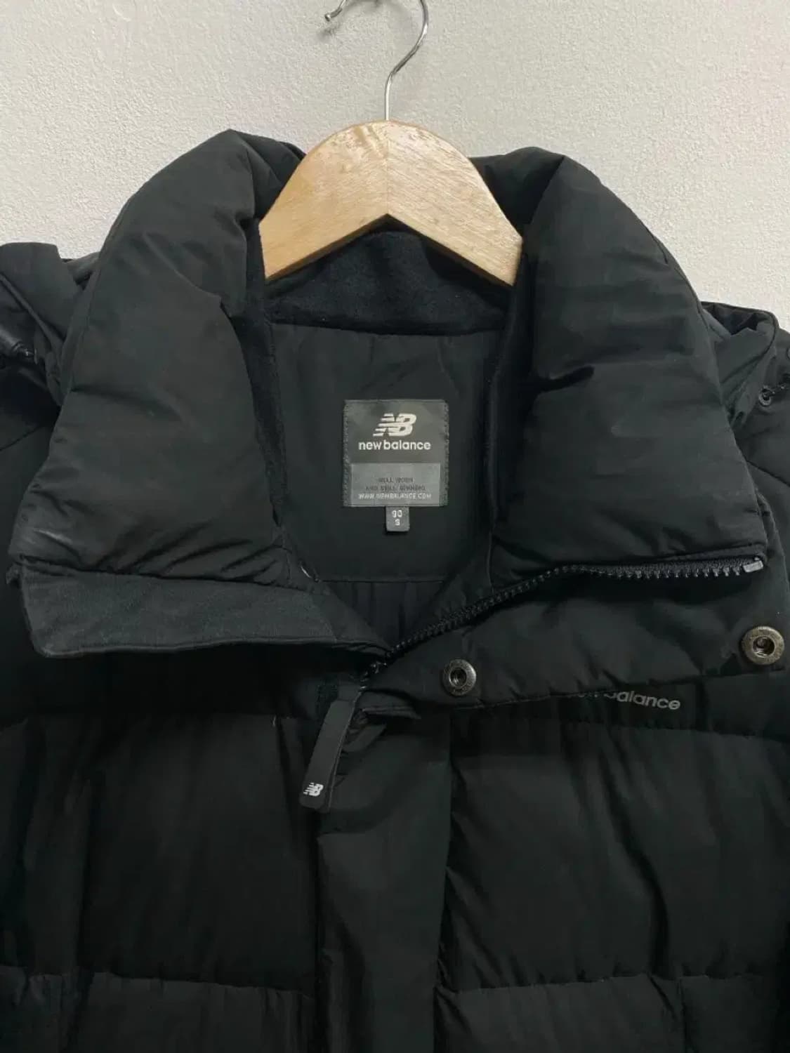 뉴발란스 NB 덕다운 롱패딩 S 상품이미지5