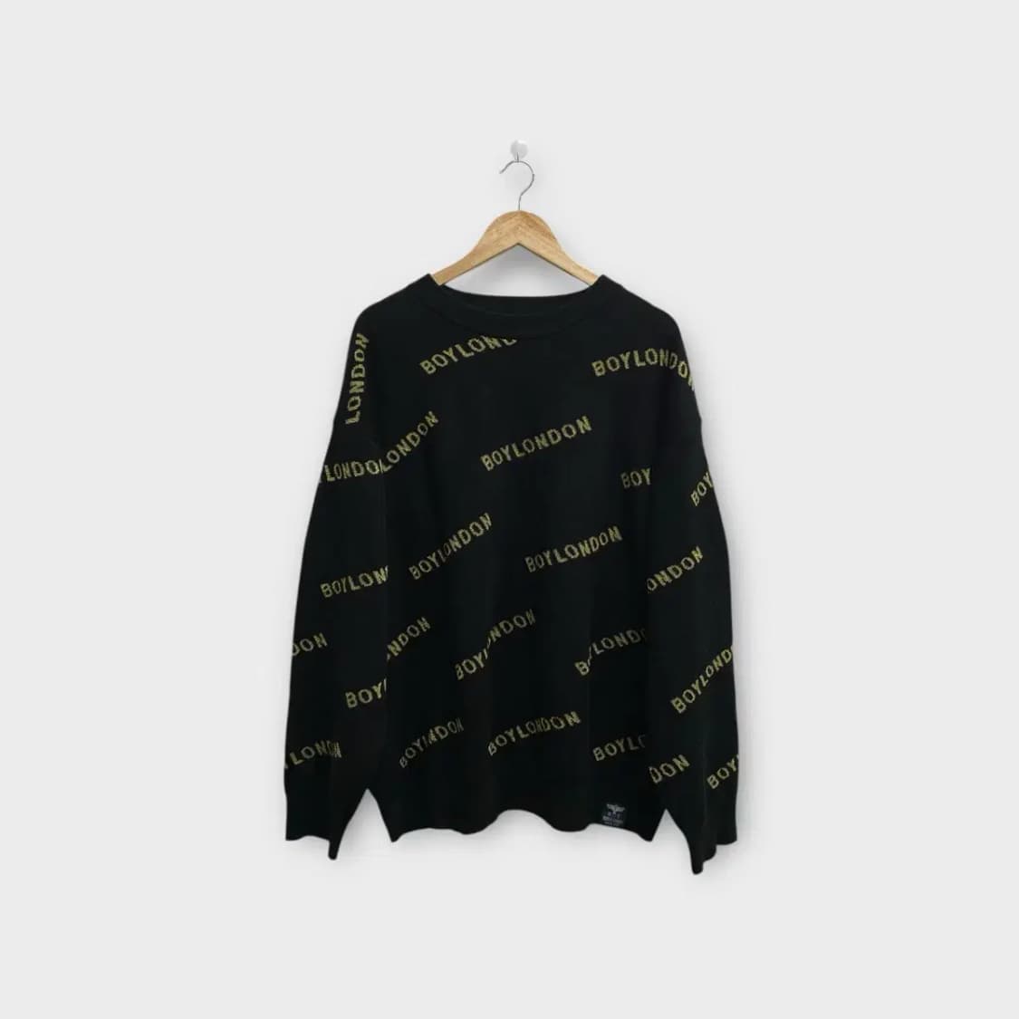 보이런던 BOY LONDON 로고 블랙니트 free 상품이미지1