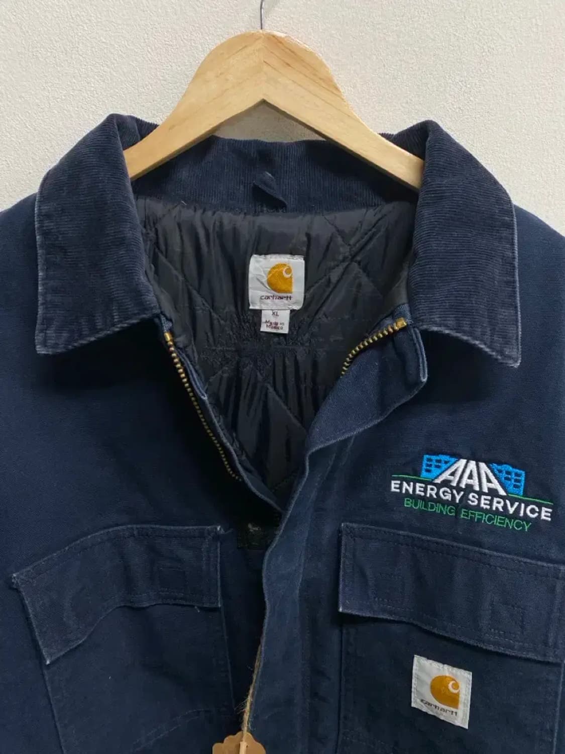 칼하트 USA 90s 네이비 워크자켓 XL 상품이미지5