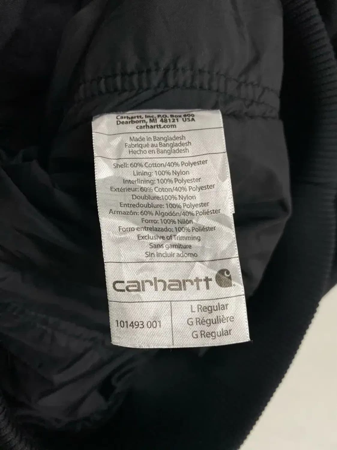 칼하트 워싱 워크 후드 점퍼 L 상품이미지6
