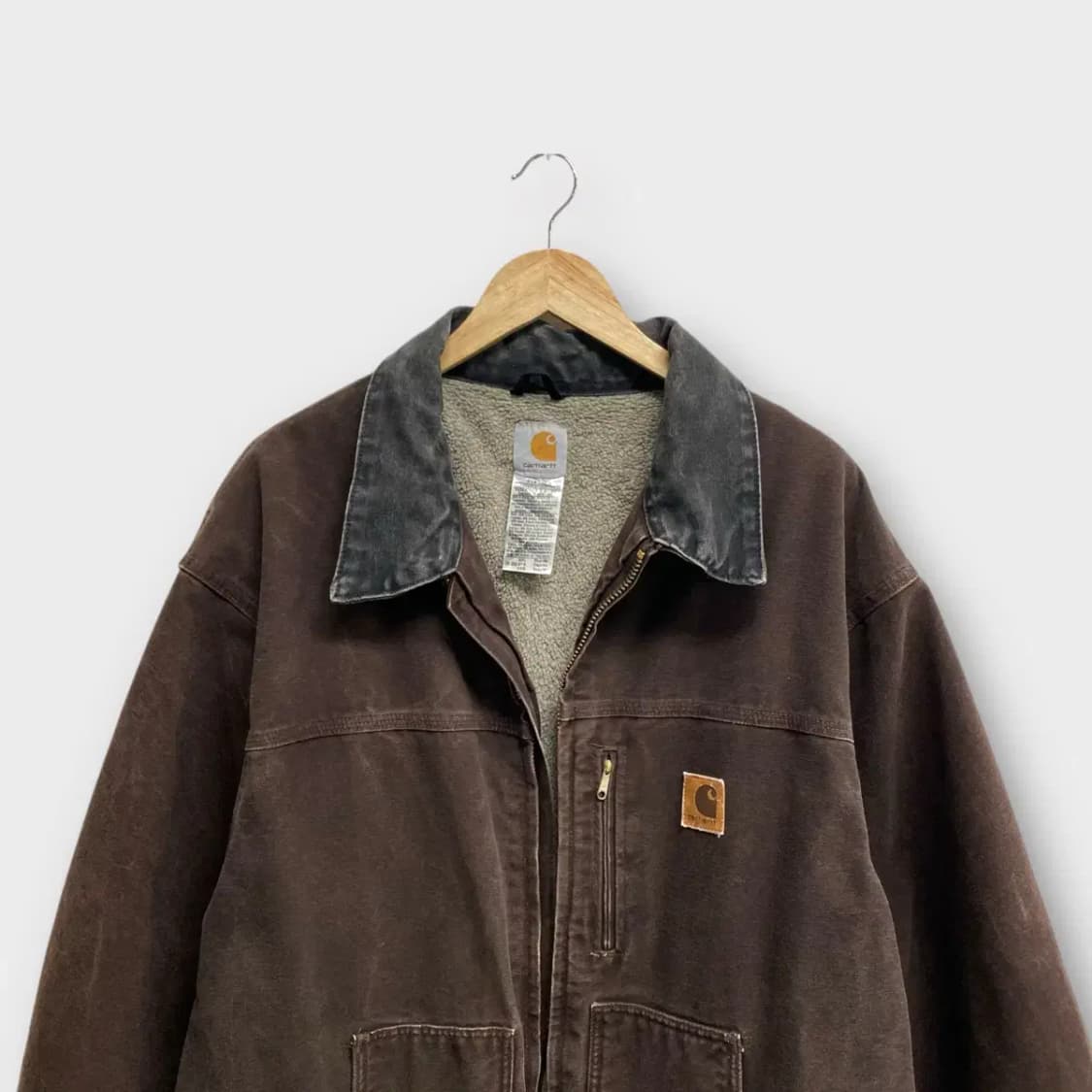 칼하트 쉐르파 샌드스톤 브라운 점퍼 L-3XL 상품이미지2