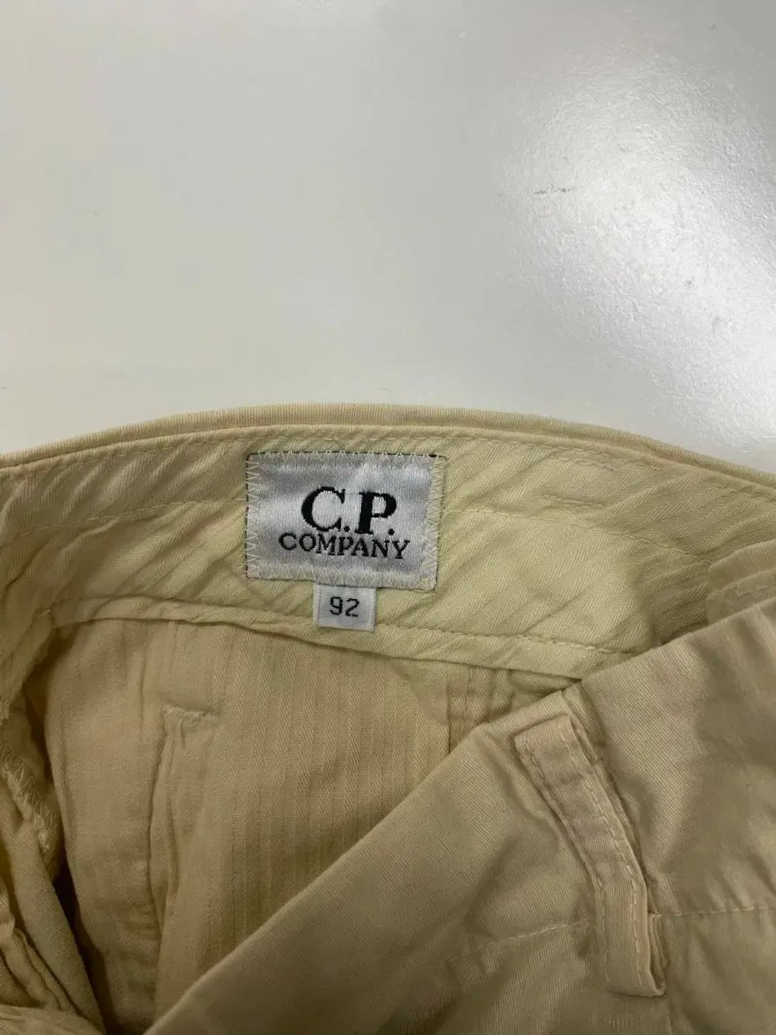 씨피컴퍼니 베이지 워크 면바지-92사이즈 상품이미지5