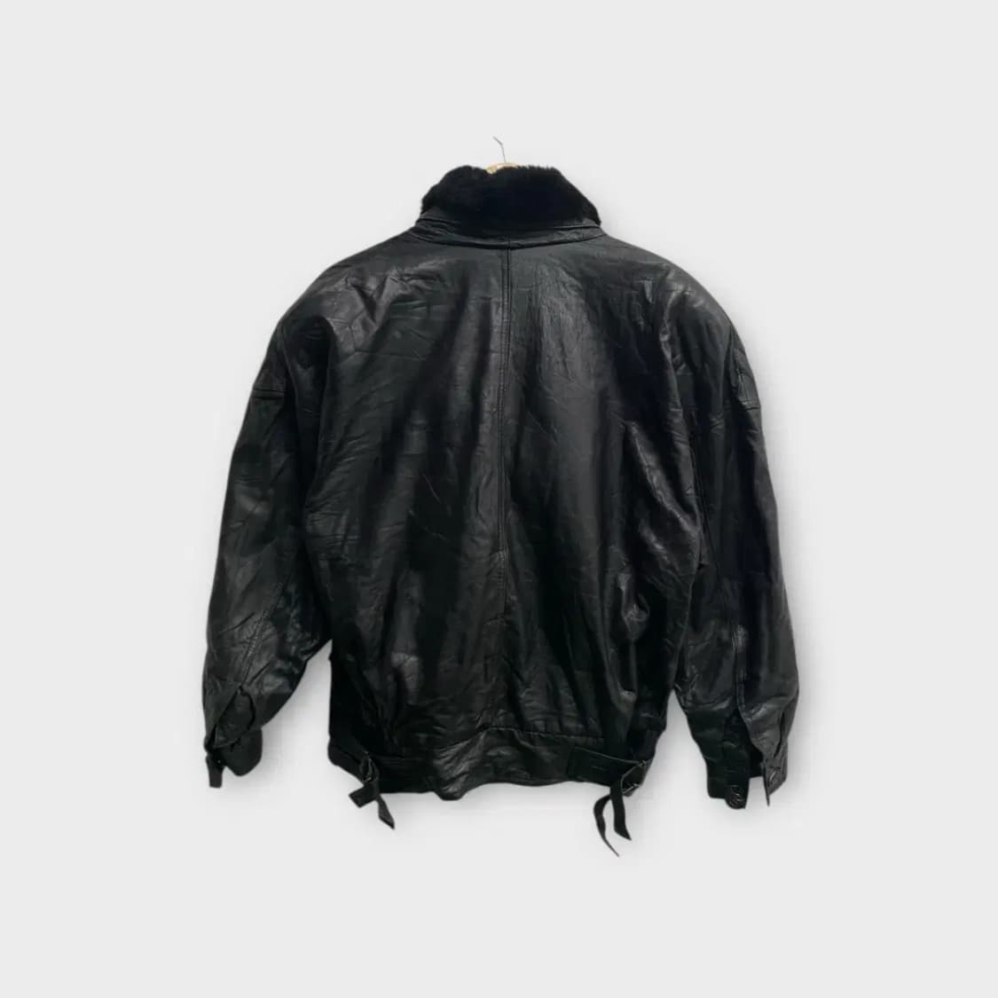 DAVID 다비드 9Os 빈티지 퍼 라이더 점퍼 free 상품이미지3