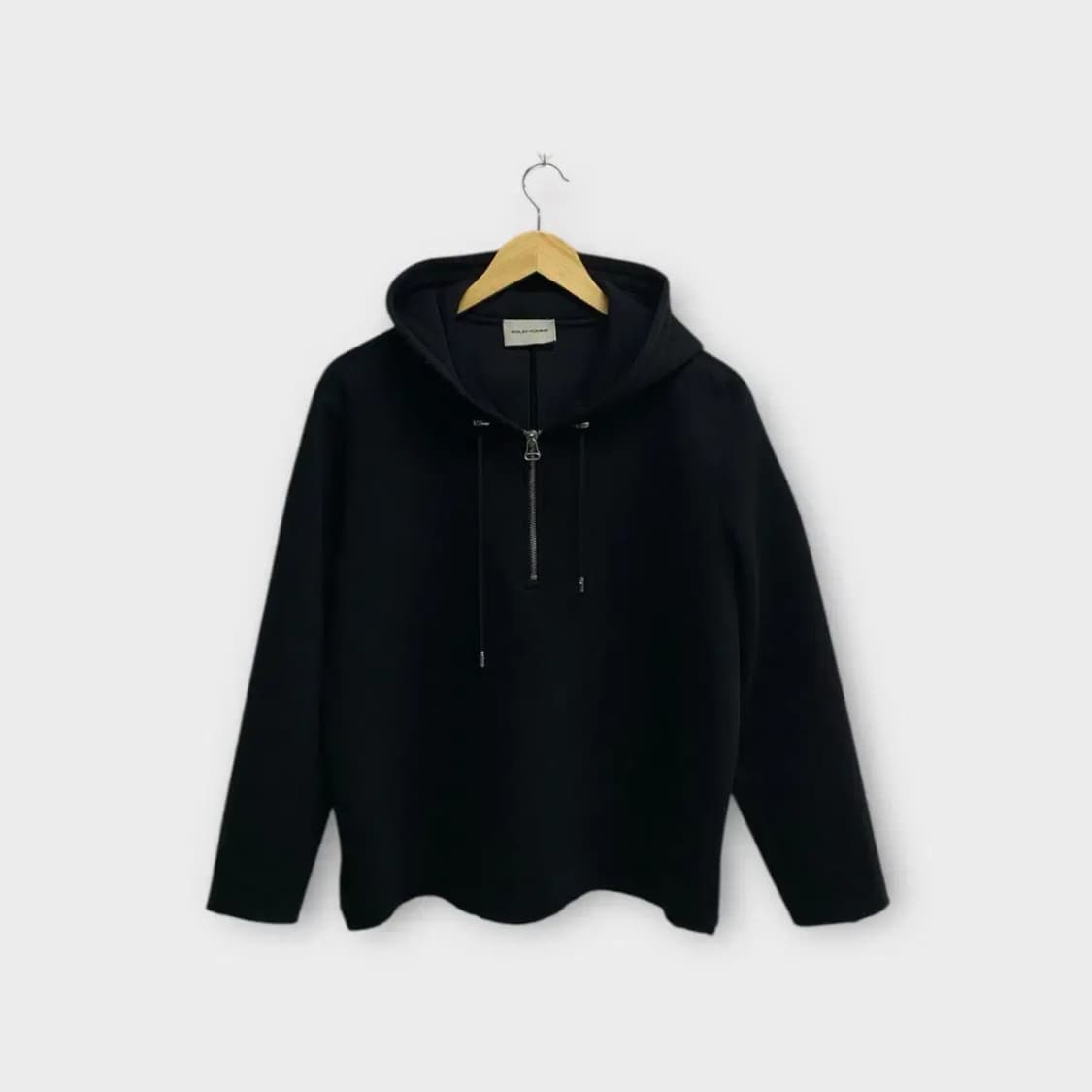 솔리드옴므 Zip Hoodie 네오프렌 후드티 S-M 상품이미지1