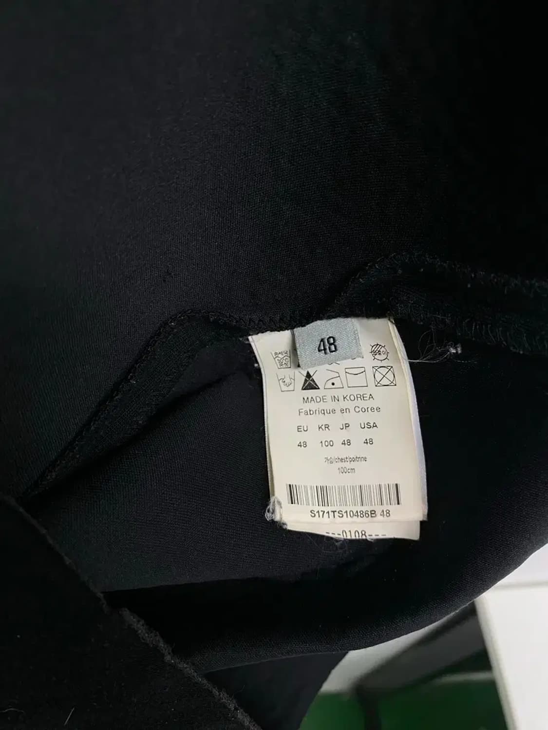 솔리드옴므 Zip Hoodie 네오프렌 후드티 S-M 상품이미지6