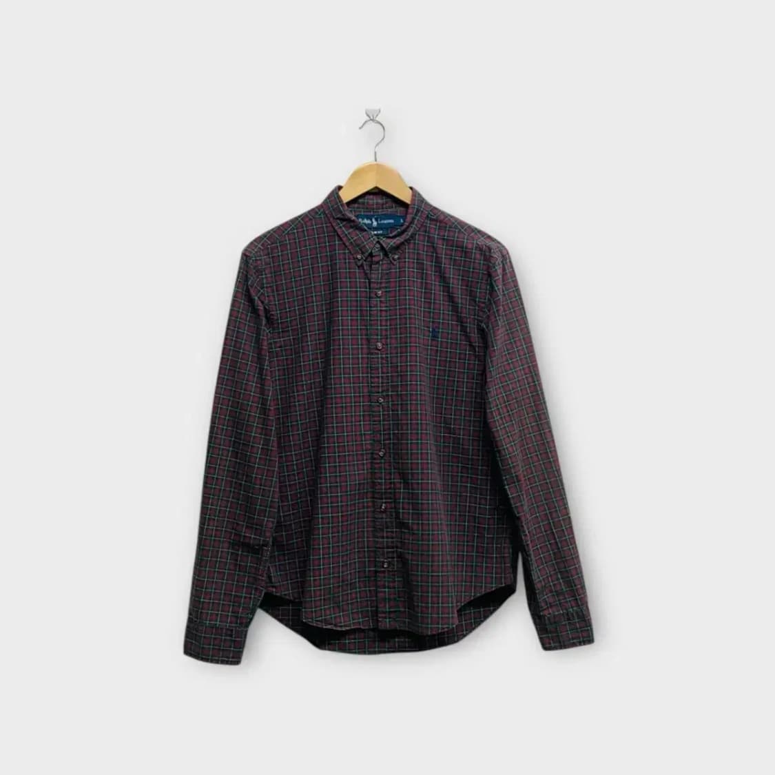 폴로랄프로렌 체크 남방 L 상품이미지1