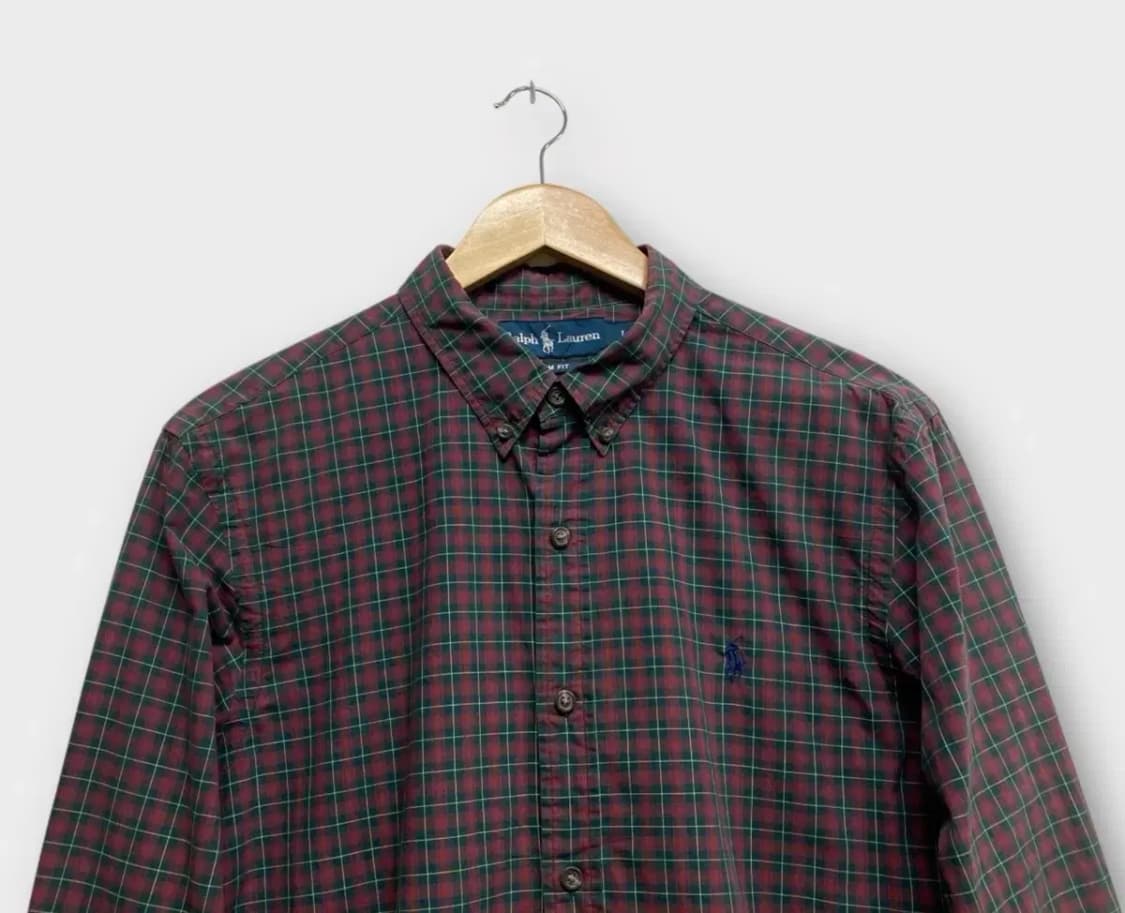 폴로랄프로렌 체크 남방 L 상품이미지2