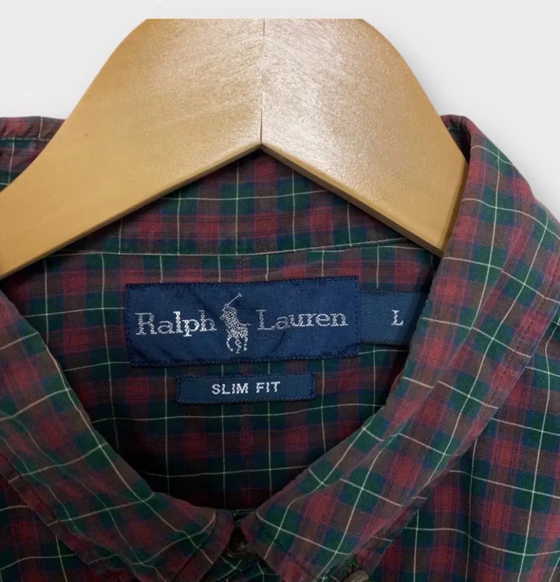 폴로랄프로렌 체크 남방 L 상품이미지4