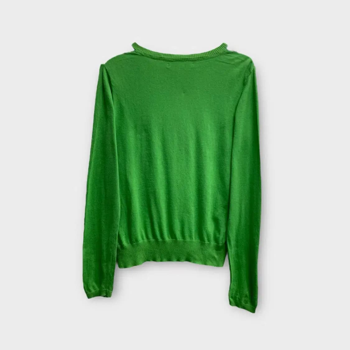 타미힐피거 아가일 그린니트 L 상품이미지3