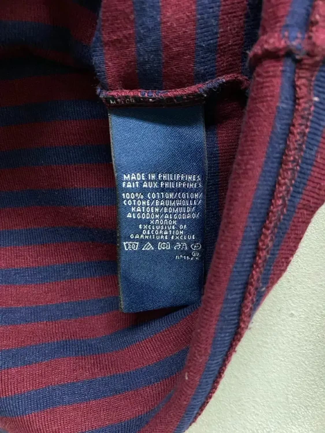 폴로 랄프로렌 스트라이프 티셔츠 L 상품이미지5