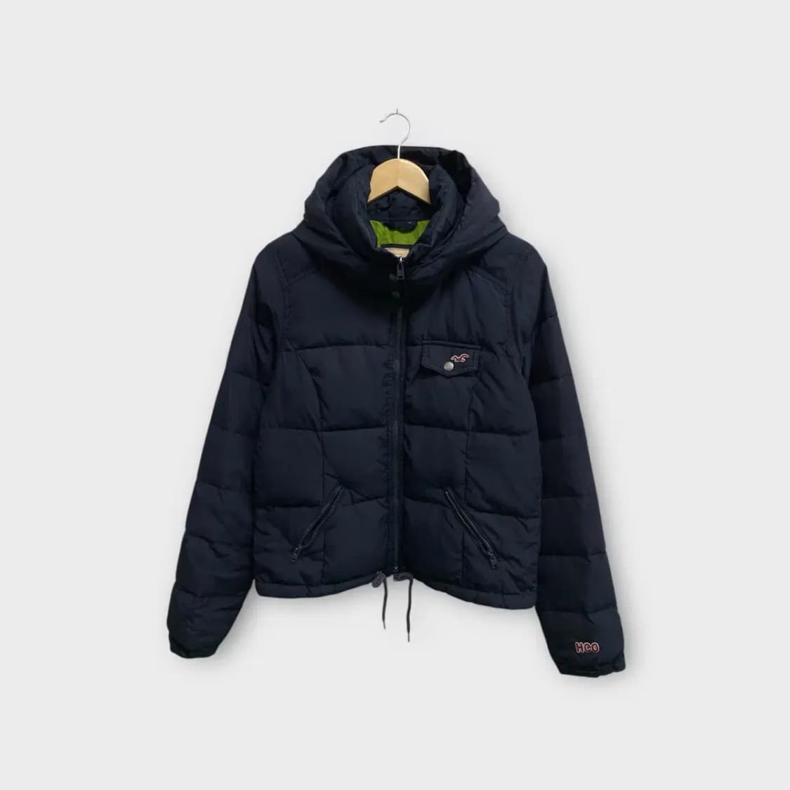 홀리스터 네이비 패딩 L 상품이미지1