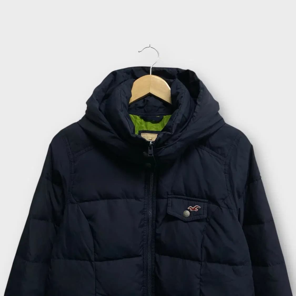 홀리스터 네이비 패딩 L 상품이미지2