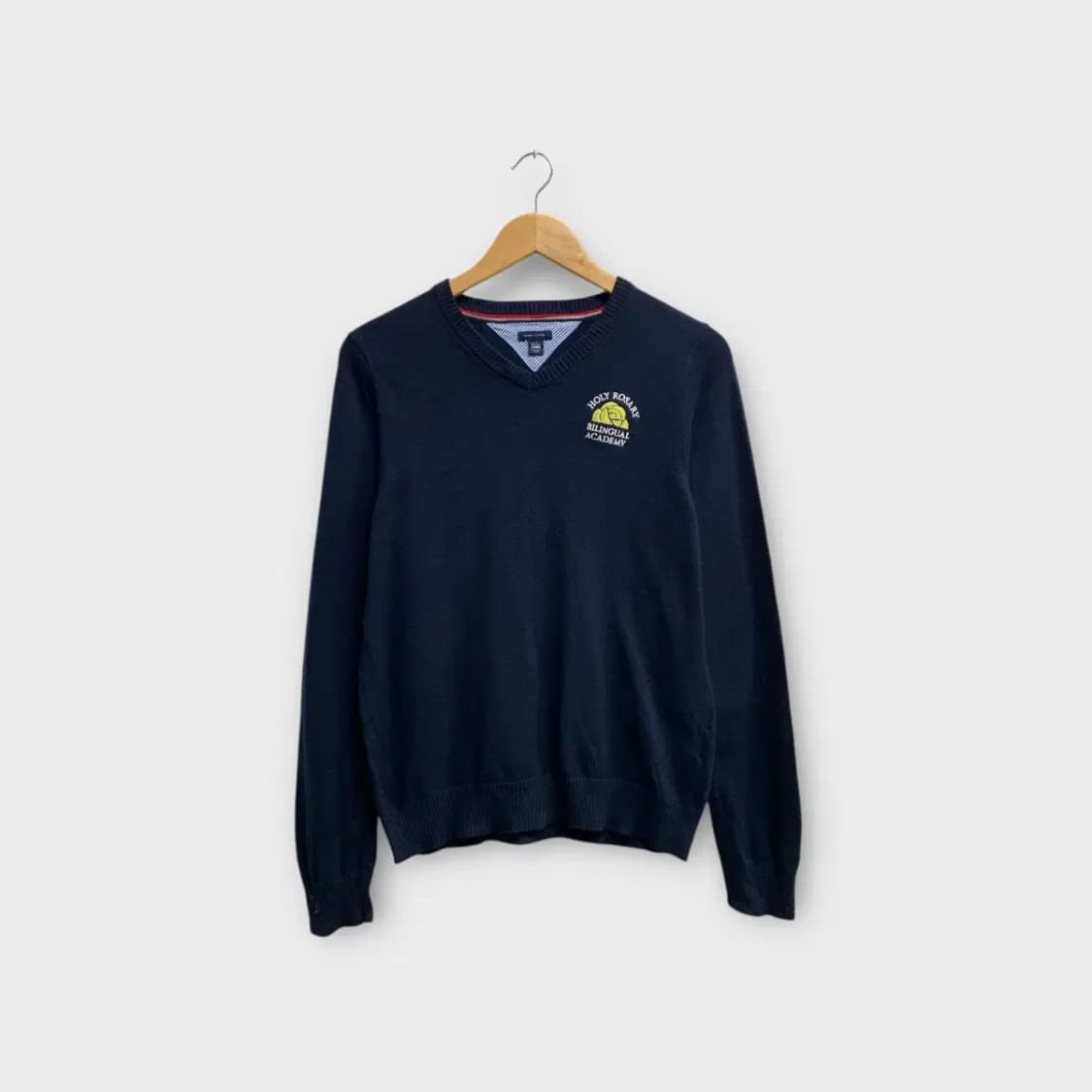 타미힐피거 브이넥 니트 S 상품이미지1