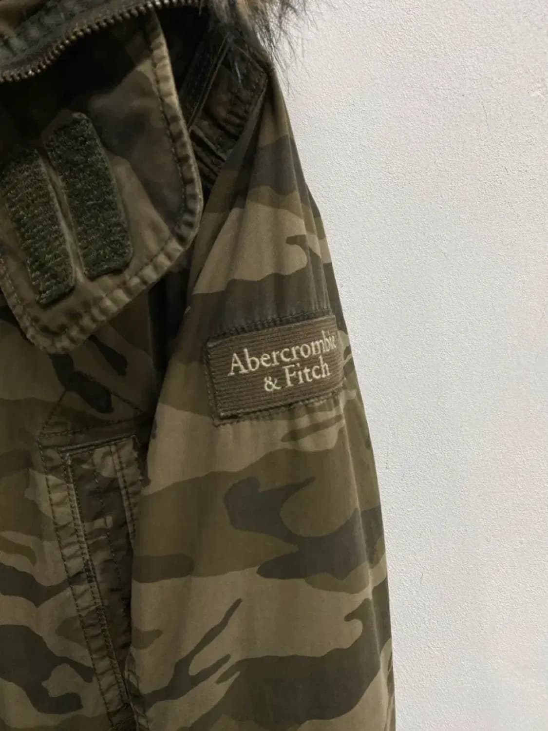 아베크롬비 카모 밀리터리 야상패딩 L 상품이미지5