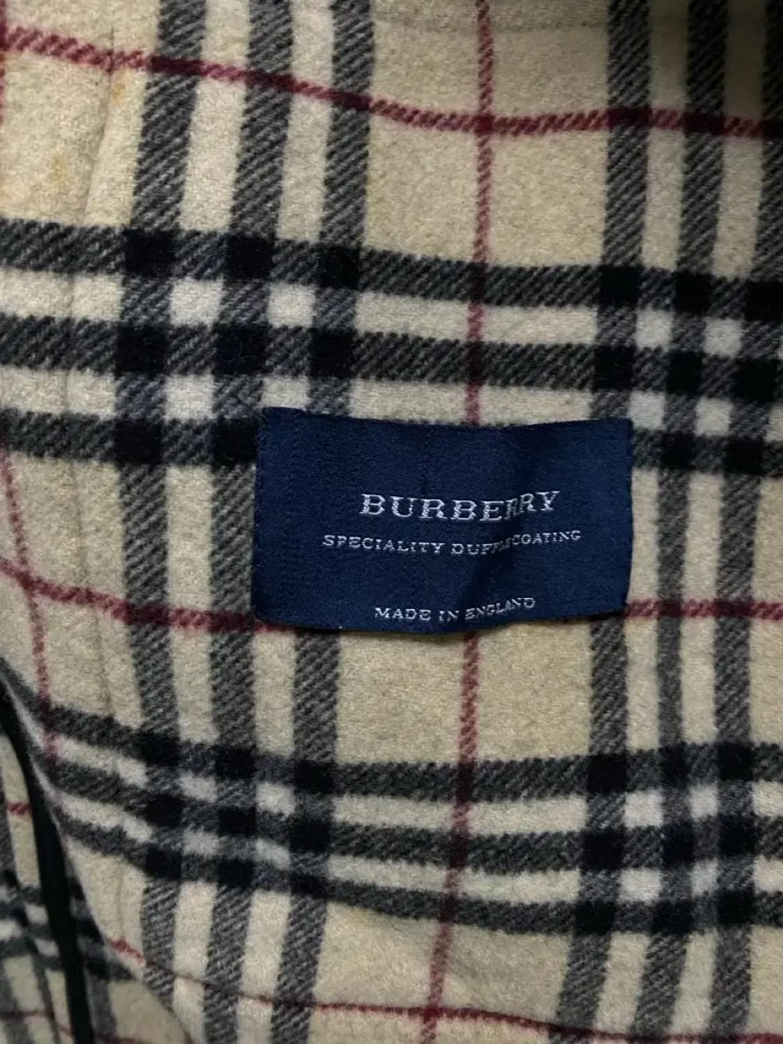 버버리 울 더플코트 M-L 상품이미지6