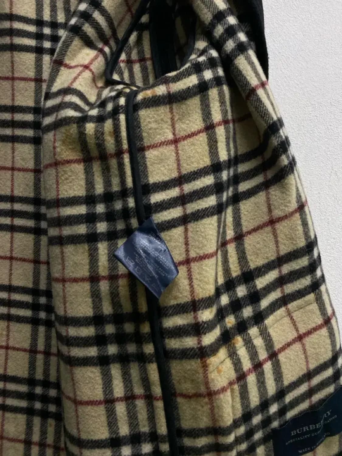 버버리 울 더플코트 M-L 상품이미지7