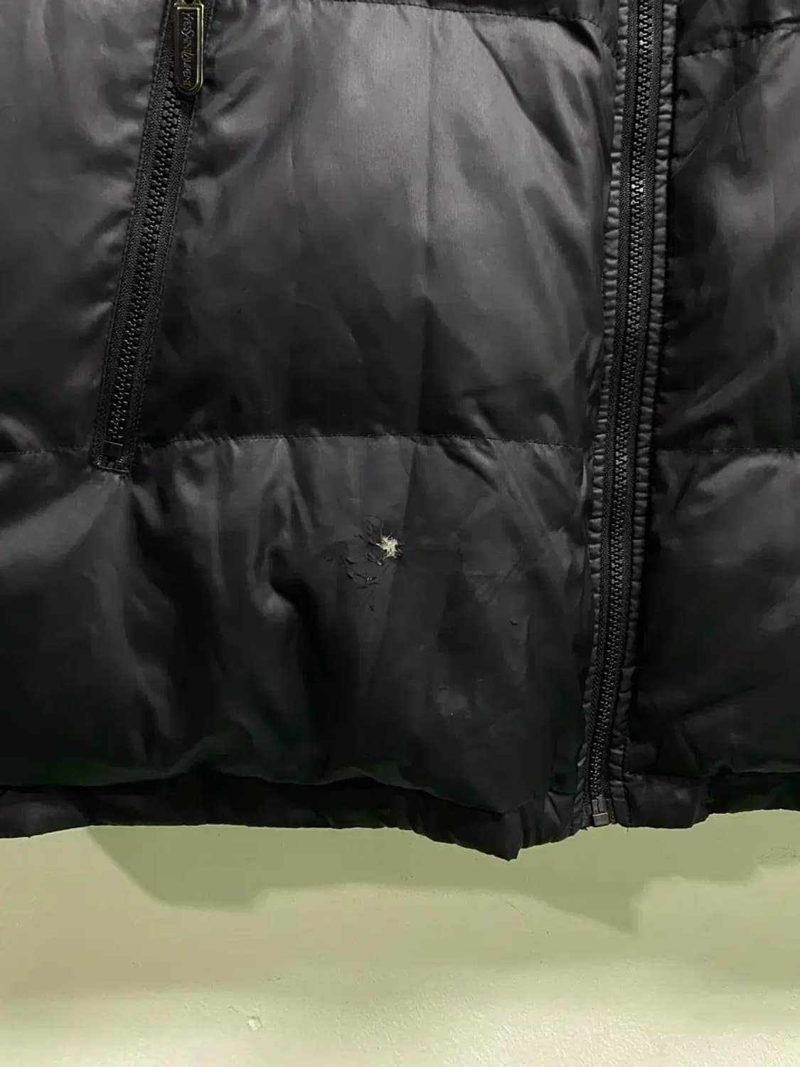 입생로랑 YSL 리버시블 블랙/베이지 구스 패딩 2XL 상품이미지8