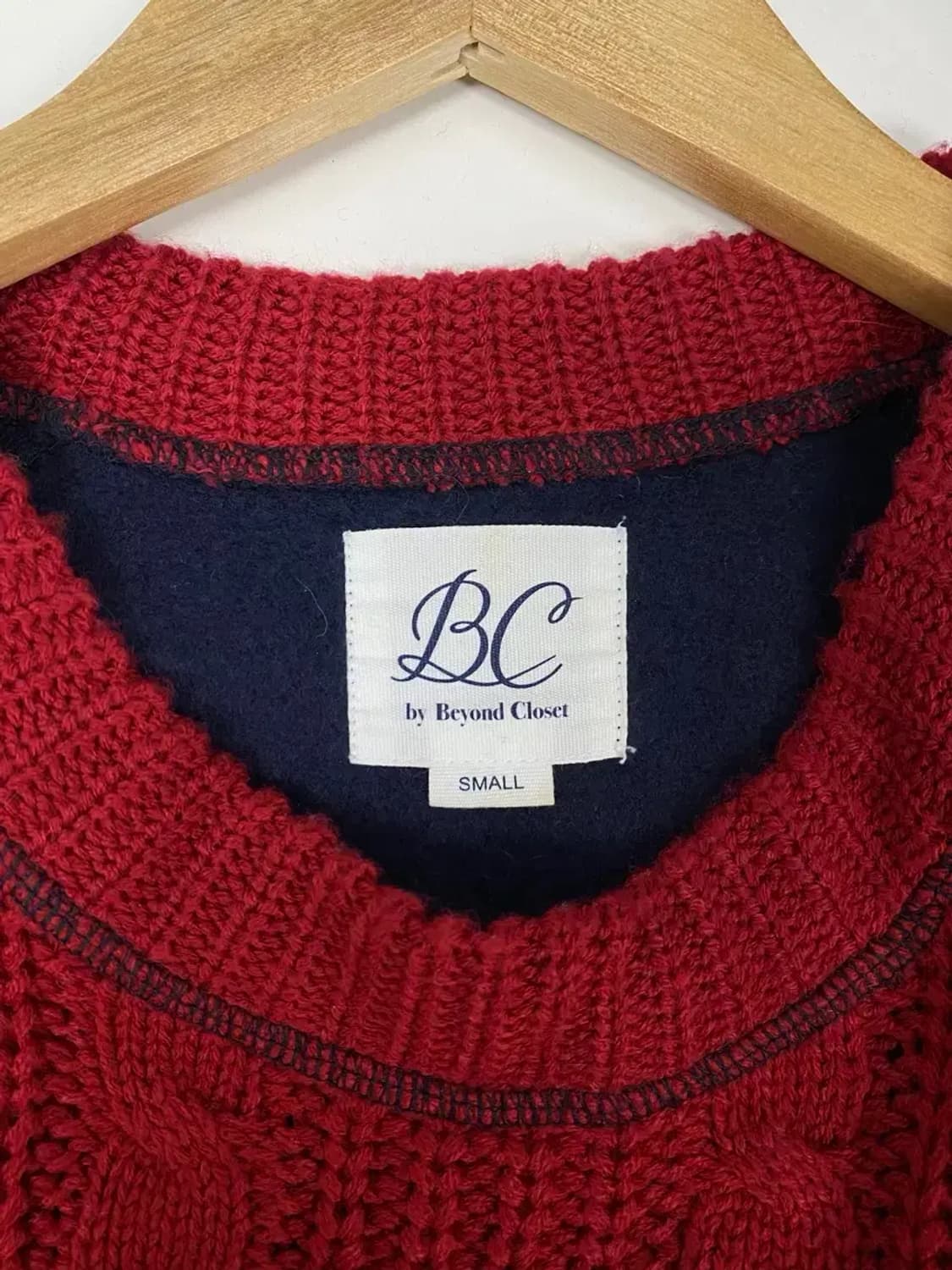 비욘드클로젯 케이블 니트 free 상품이미지6