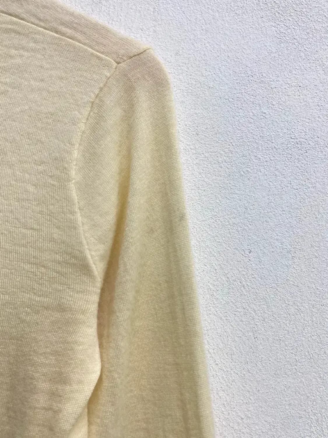 폴로랄프로렌 아이보리 브이넥 니트 S 상품이미지6