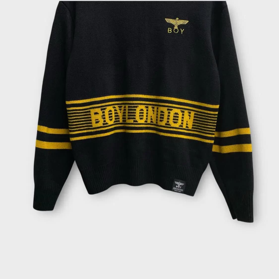 보이런던 BOY LONDON 터틀넥 블랙니트 S-M 상품이미지2