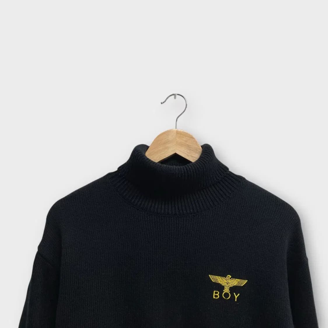 보이런던 BOY LONDON 터틀넥 블랙니트 S-M 상품이미지3