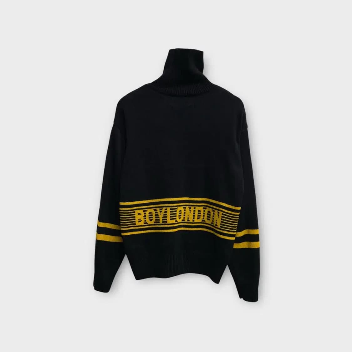 보이런던 BOY LONDON 터틀넥 블랙니트 S-M 상품이미지4