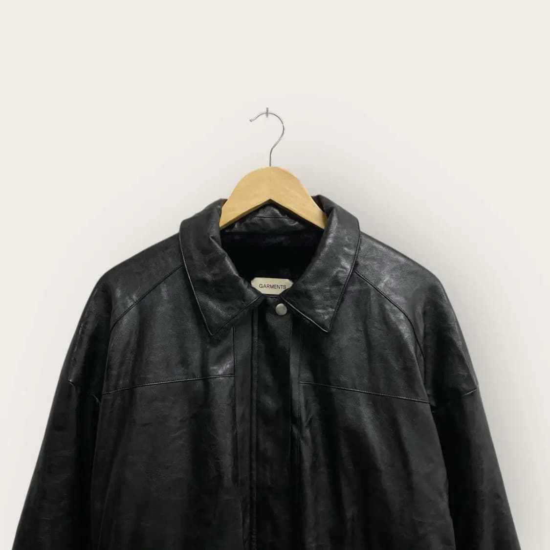 가먼츠 GARMENTS 레더 퍼코트 자켓 L 상품이미지2