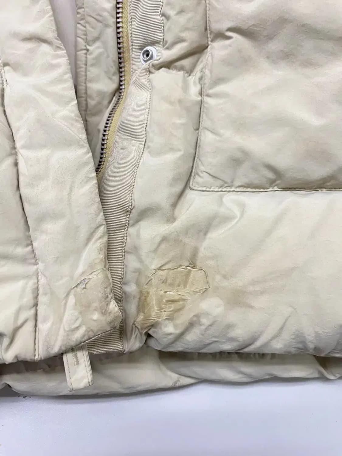 스튜디오 톰보이 넥코듀로이 덕다운 패딩 free 상품이미지7