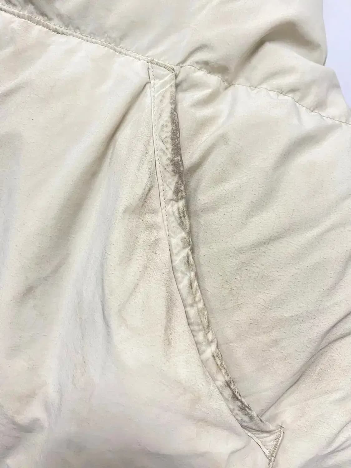 스튜디오 톰보이 넥코듀로이 덕다운 패딩 free 상품이미지8