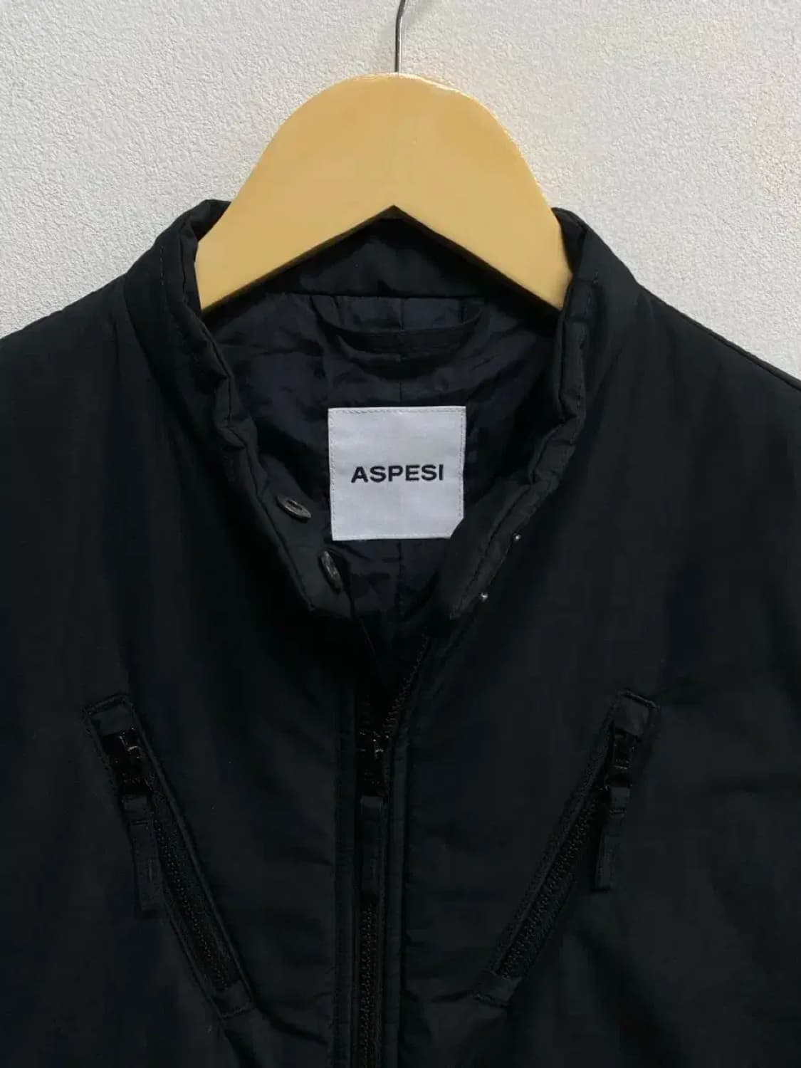 아스페시 ASPESI 블랙패딩 S 상품이미지4