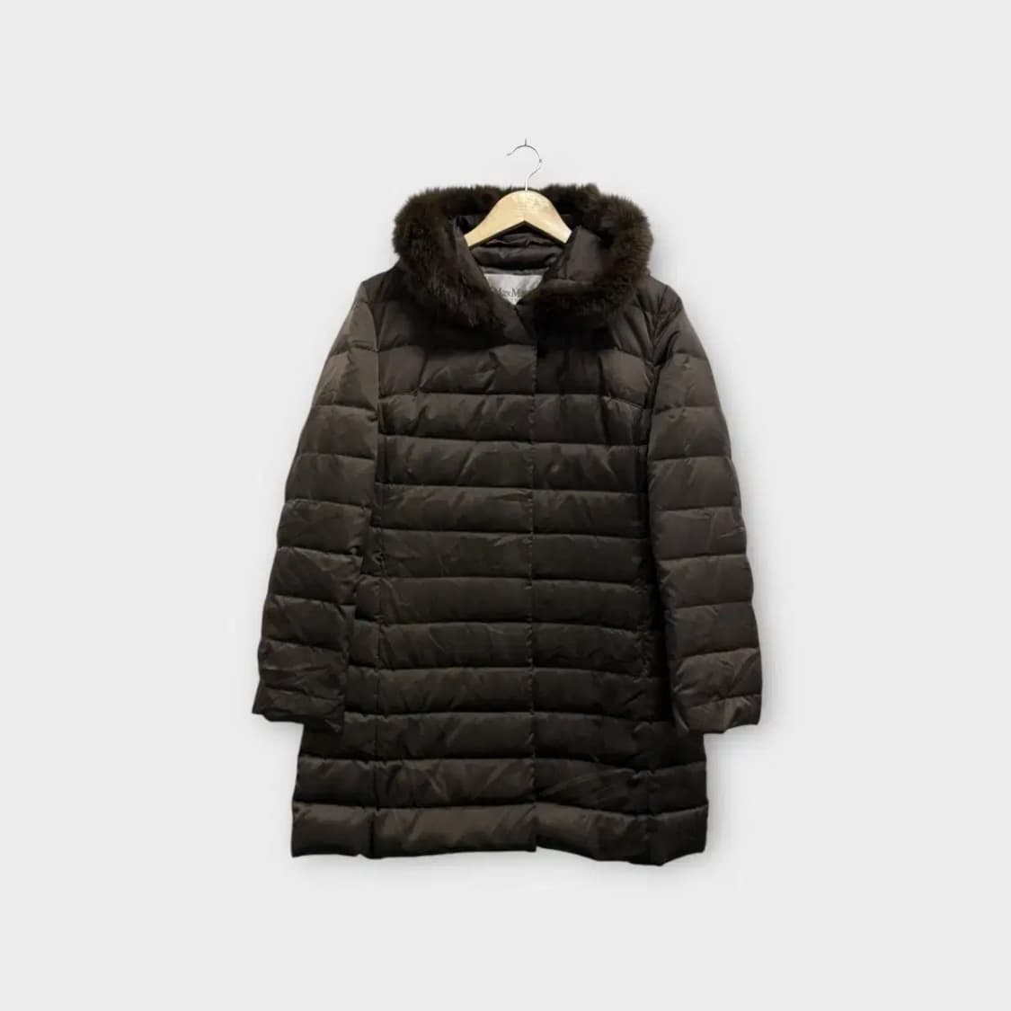 막스마라 Max mara 브라운 코트패딩S-M 상품이미지1