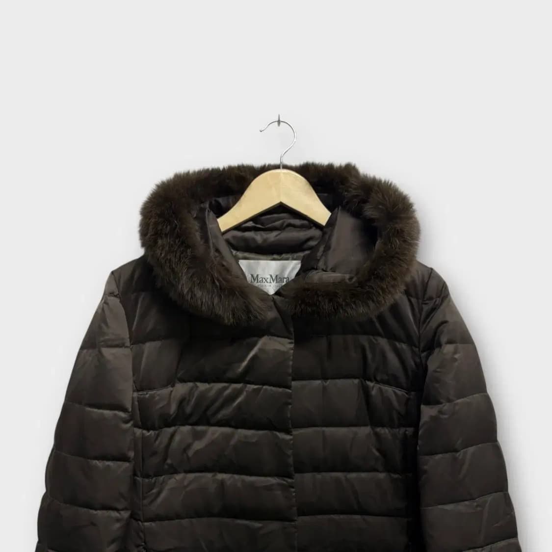 막스마라 Max mara 브라운 코트패딩S-M 상품이미지2
