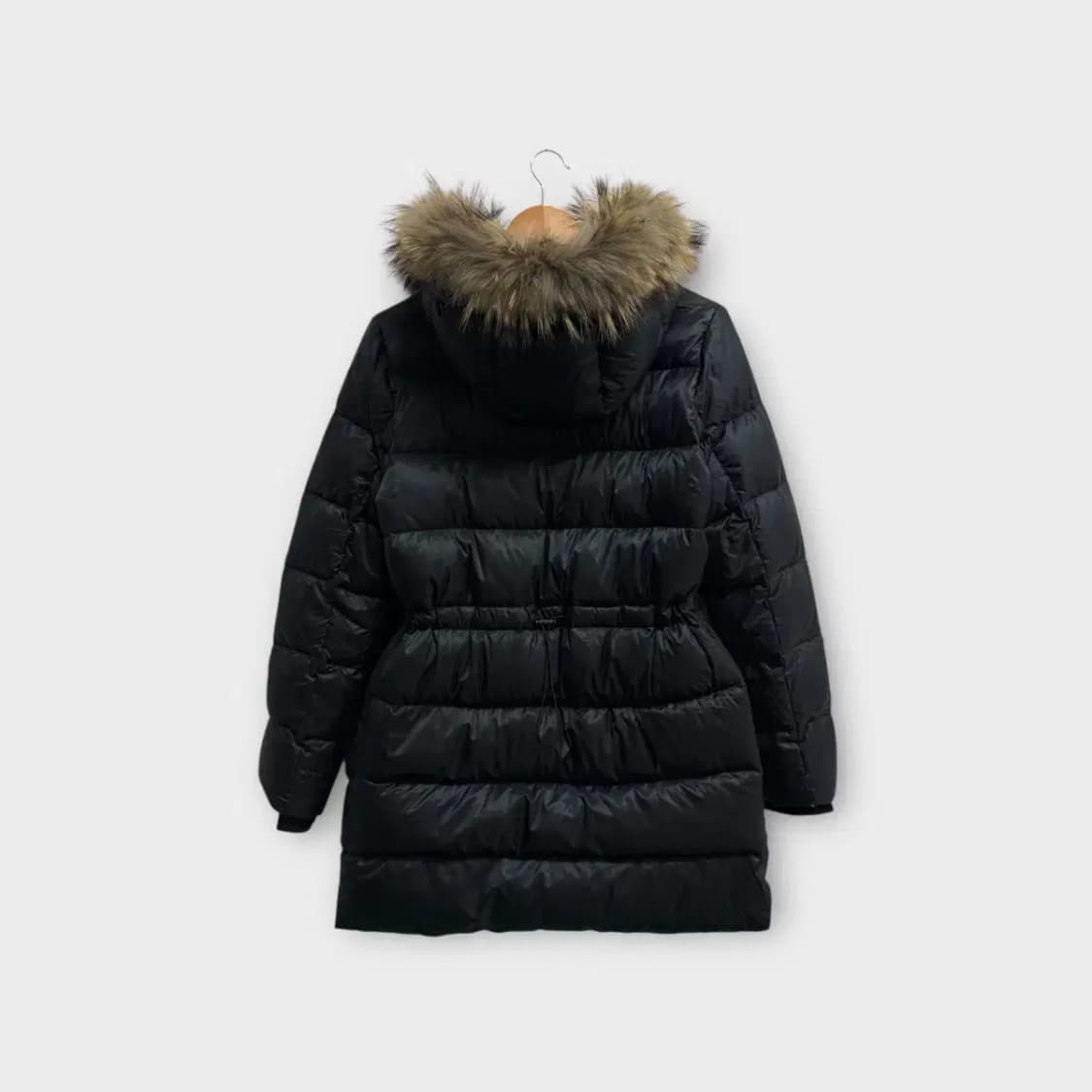 라코스테 너구리털 다운패딩 코트 95 M 상품이미지3