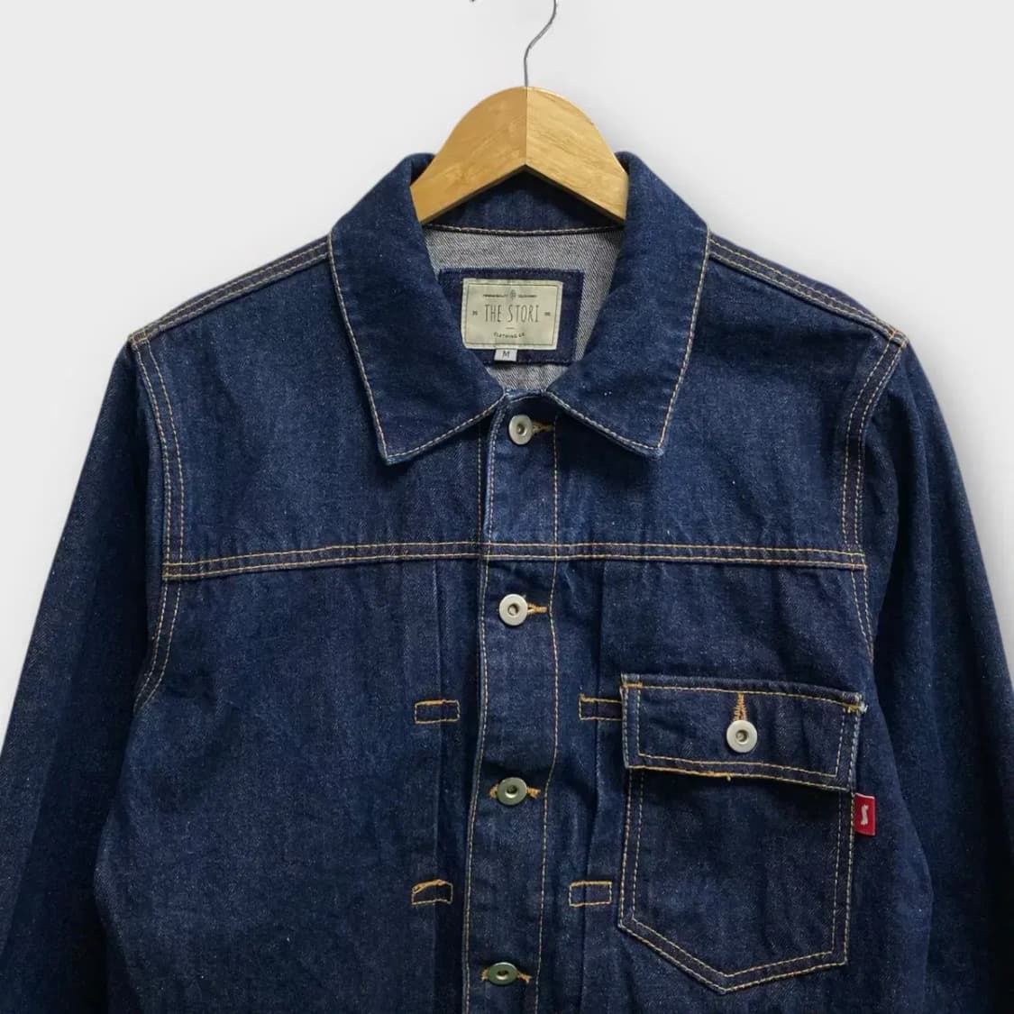 진청 데님 트러커 자켓 M 상품이미지2