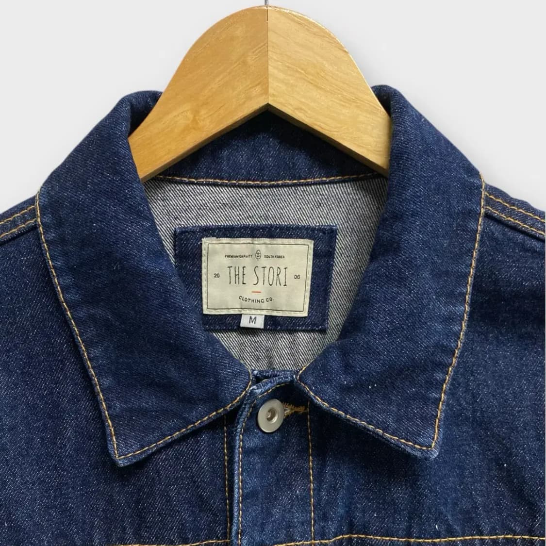 진청 데님 트러커 자켓 M 상품이미지4