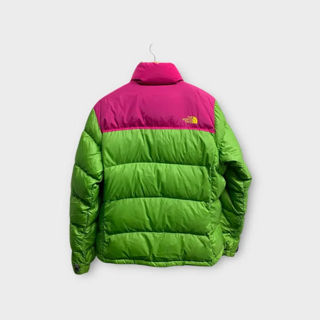 [희귀템] 노스페이스 그린핑크 눕시 700 빈티지 패딩-90 상품이미지4