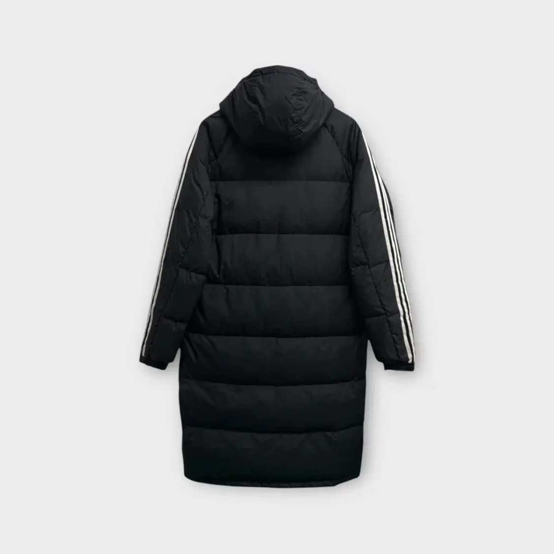 아디다스 3선 롱 다운 패딩 L 상품이미지3