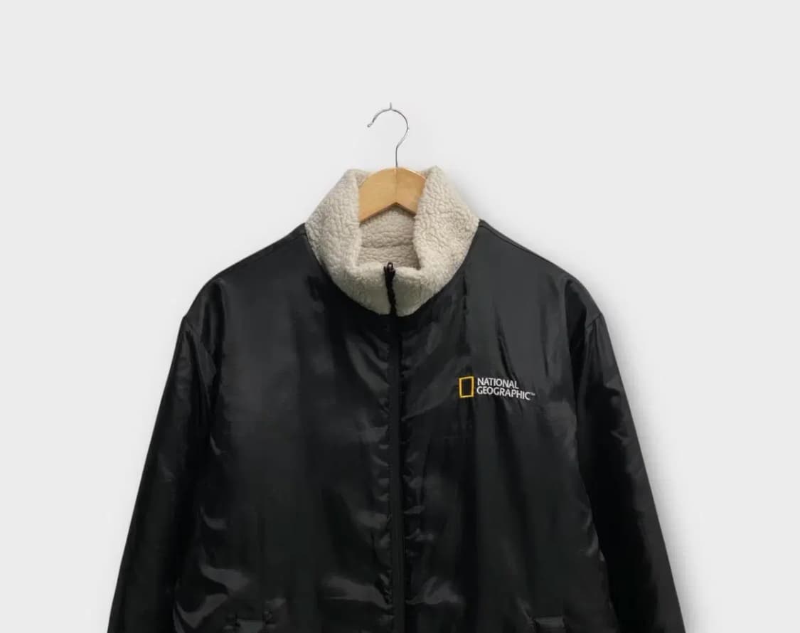 내셔널지오그래픽 리버시블 뽀글이 자켓 L 상품이미지4