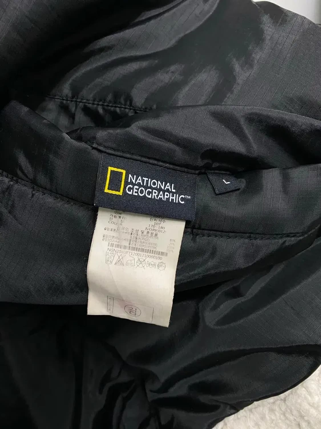 내셔널지오그래픽 리버시블 뽀글이 자켓 L 상품이미지7
