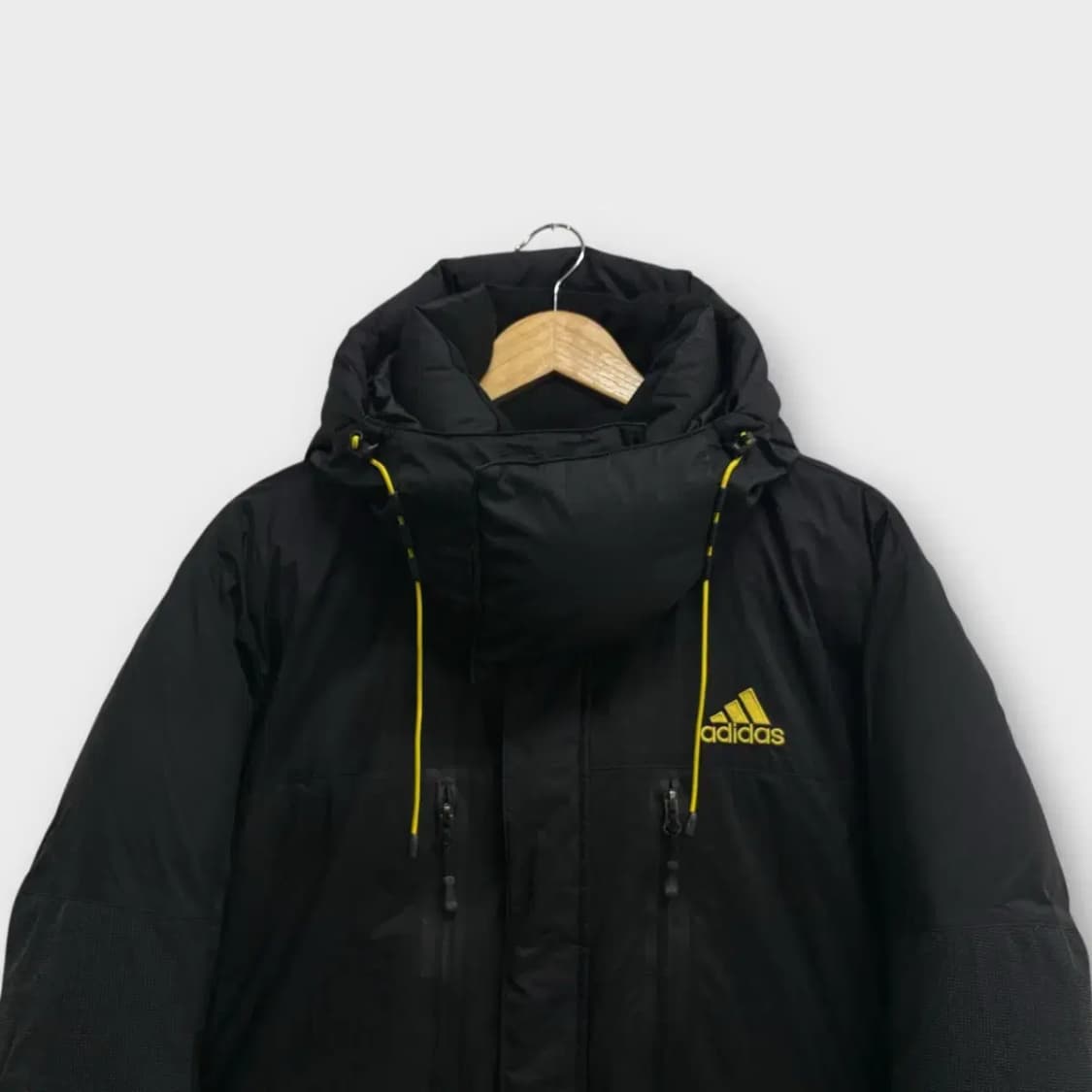 아디다스 블랙 800 필파워 구스다운 패딩 L 상품이미지2