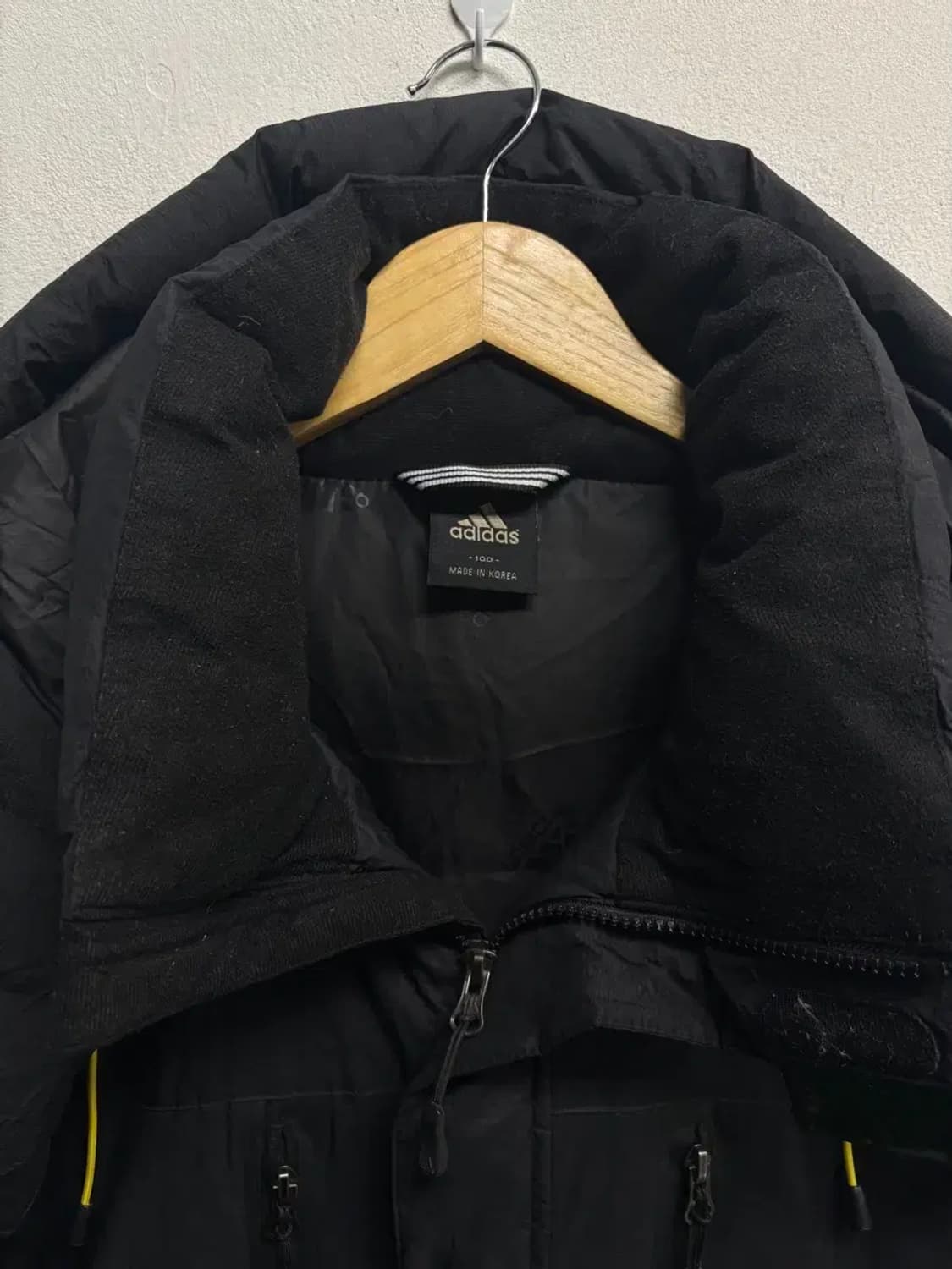 아디다스 블랙 800 필파워 구스다운 패딩 L 상품이미지6