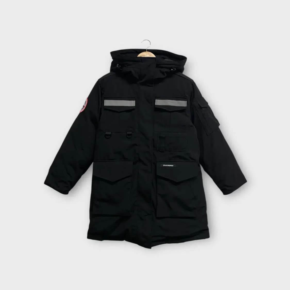 CHAMONIX 블랙 패딩 점퍼 90 상품이미지1