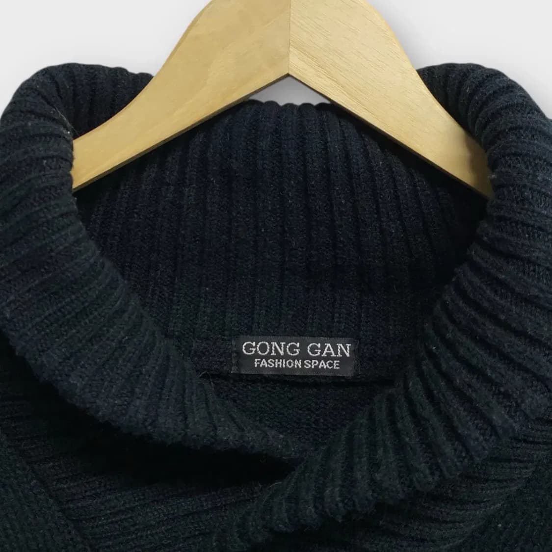 빈티지 노르딕 눈꽃 패턴 숄더넥 니트 L 상품이미지5