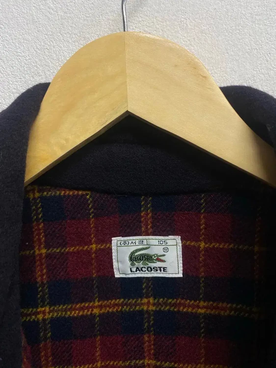 라코스테 모직 블루종 XL 상품이미지6