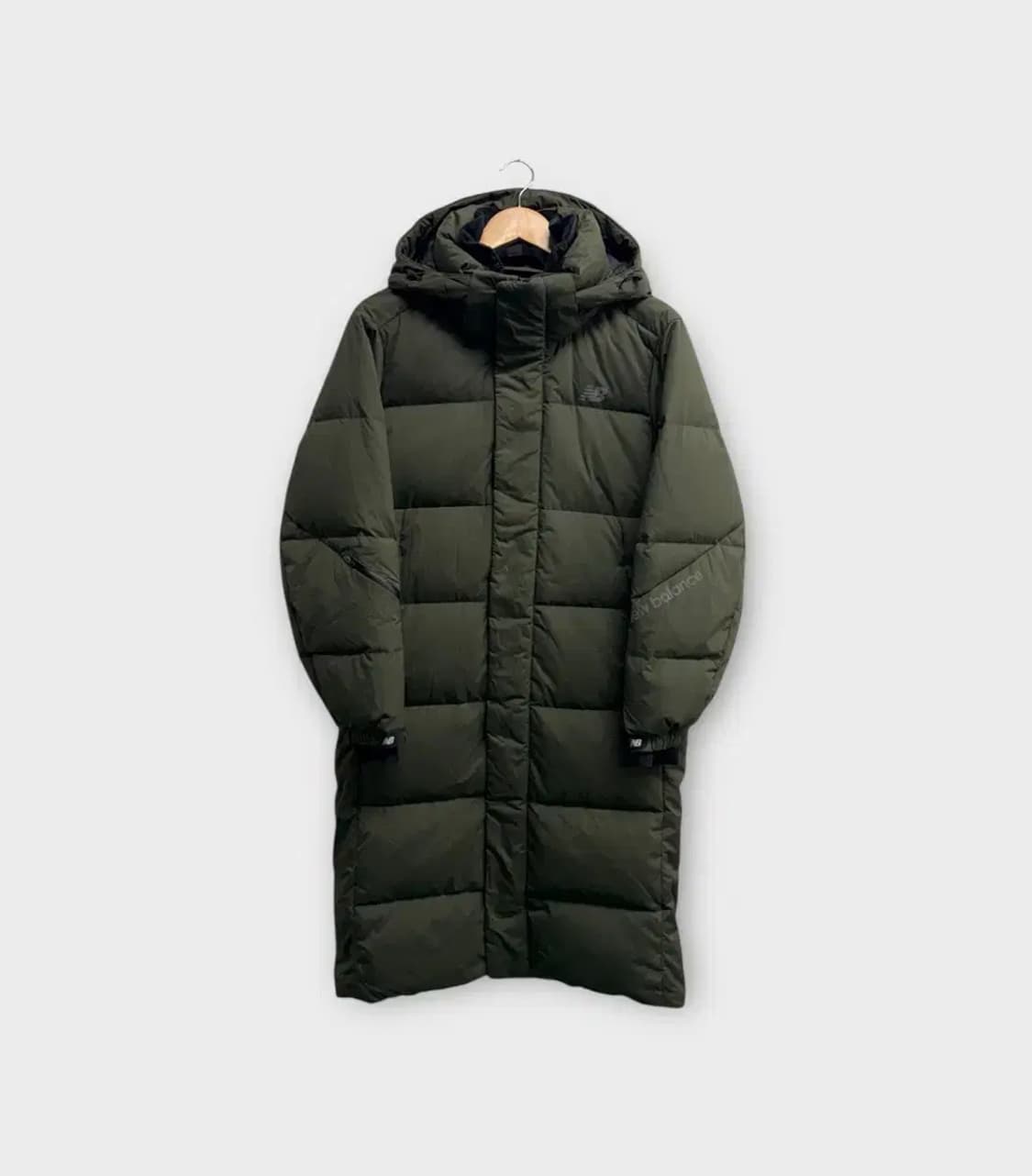 뉴발란스 NB 카키색 롱패딩 90 상품이미지1