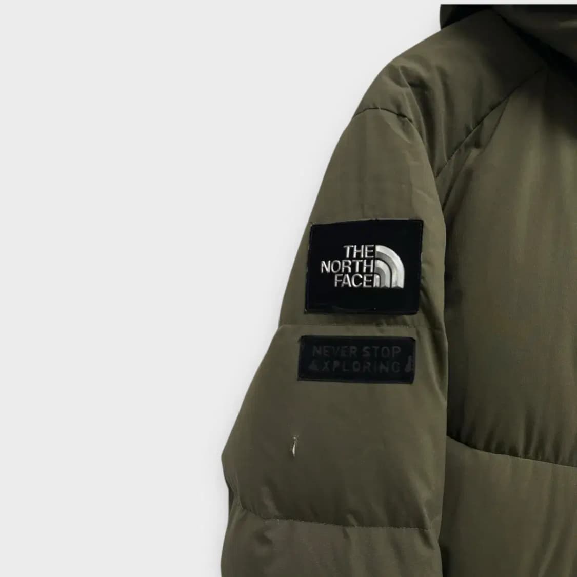 노스페이스 스키 다운코트 카키 구스패딩 95 상품이미지4