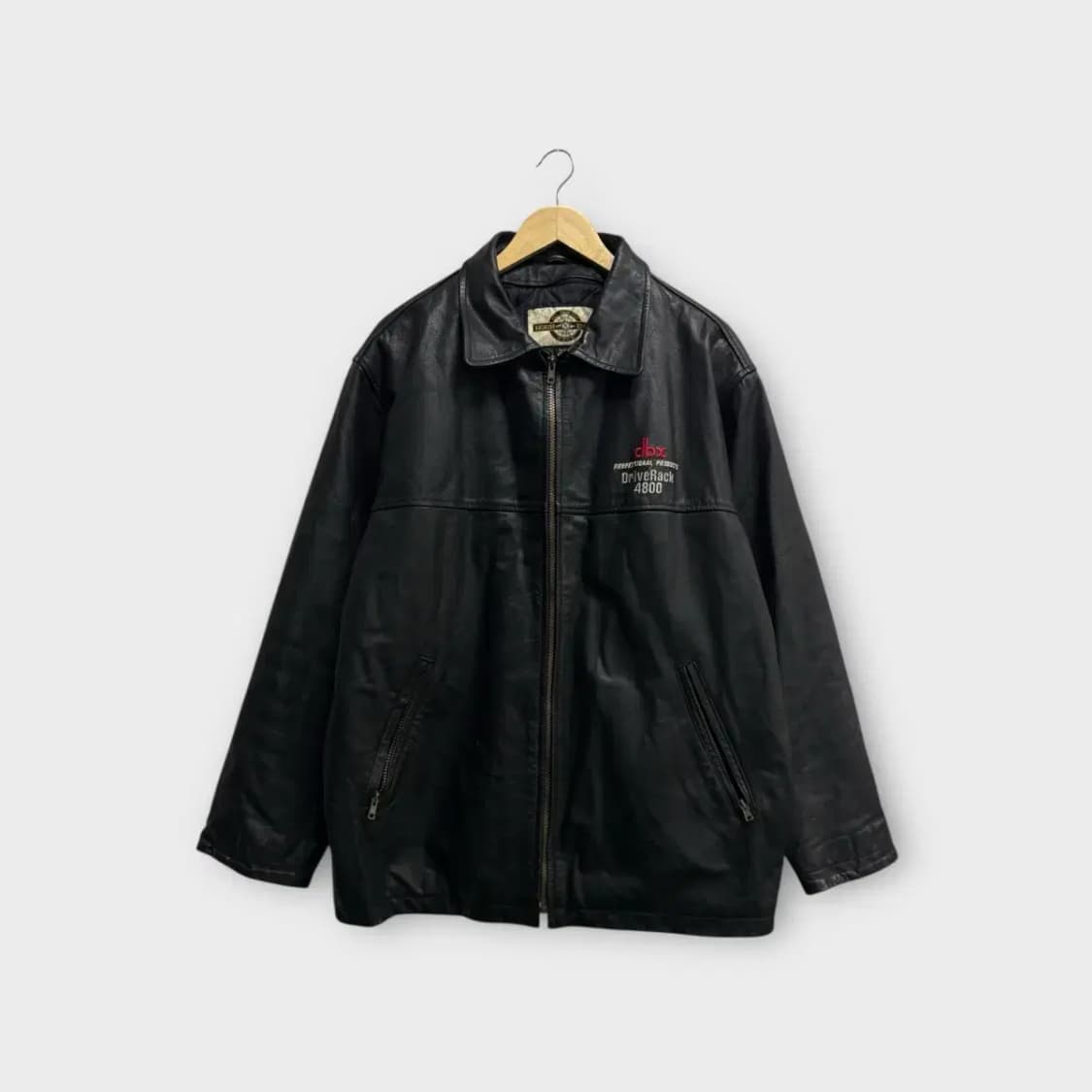 NORTH ENT 빈티지 레더자켓 L 상품이미지1