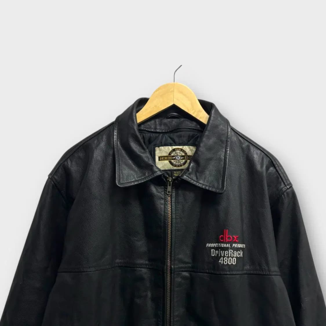 NORTH ENT 빈티지 레더자켓 L 상품이미지2